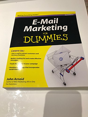 Beispielbild fr E-Mail Marketing for Dummies zum Verkauf von Better World Books