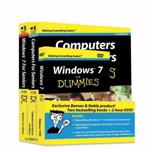 Windows 7 For Seniors For Dummies/Computers For Seniors For Dummies, Books + Windows 7 For Dummies DVD Bundle (9780470952023) by Rathbone, Andy; Muir, Nancy C.