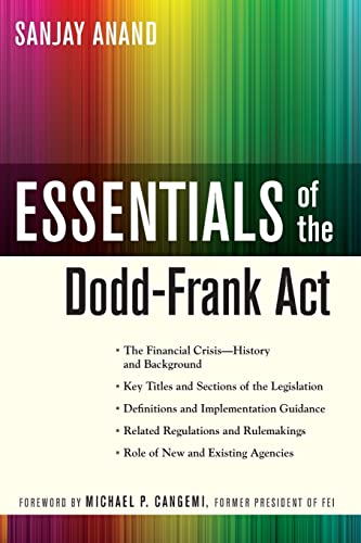 Stock image for Essentials of the Dodd-Frank Act for sale by Bayside Books