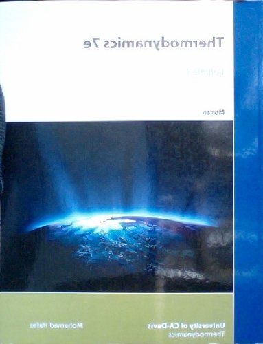 9780470957769: Thermodynamics 7th Edition UC Davis Custom (Volume 1)