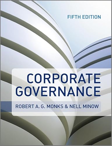 Beispielbild fr Corporate Governance zum Verkauf von Wonder Book