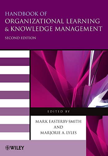 Stock image for Handbook of Organizational Learning and Knowledge Management for sale by Anybook.com