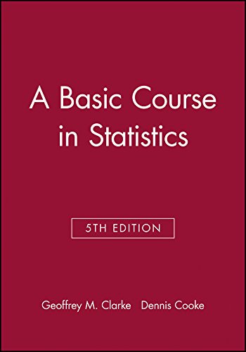 9780470973875: A Basic Course in Statistics 5e