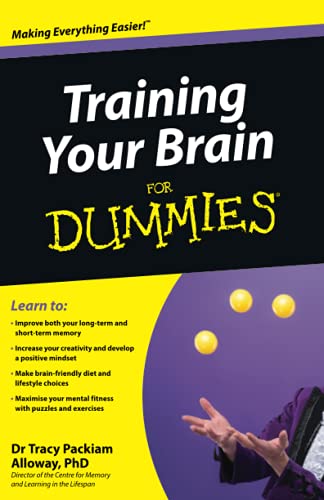 Imagen de archivo de Training Your Brain for Dummies a la venta por ThriftBooks-Atlanta