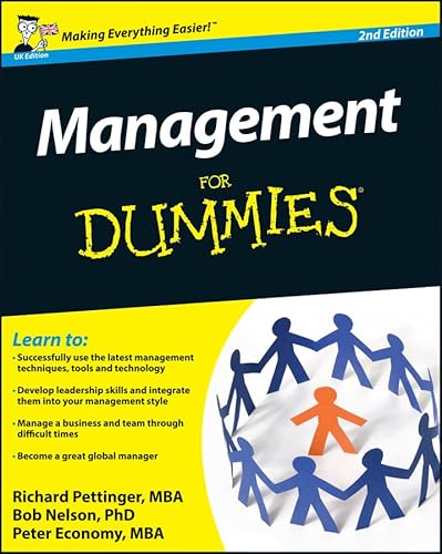 Stock image for Managment for Dummies. Richard Pettinger for sale by Revaluation Books