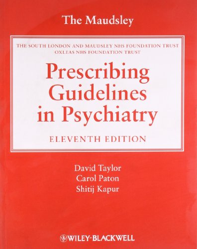 Imagen de archivo de The Maudsley Prescribing Guidelines in Psychiatry a la venta por WorldofBooks