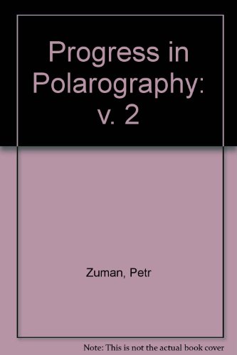 Beispielbild fr Progress in Polarography: v. 2 zum Verkauf von Basement Seller 101