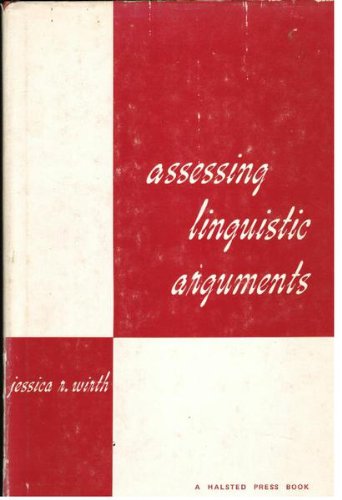 Assessing linguistic arguments (9780470989166) by [???]