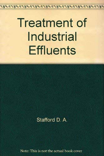 Beispielbild fr Treatment of Industrial Effluents zum Verkauf von BookDepart