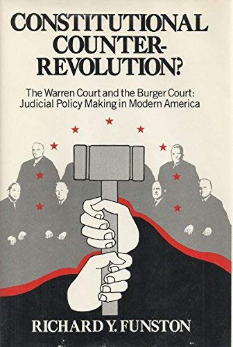 Beispielbild fr Constitutional Counterrevolution zum Verkauf von Better World Books