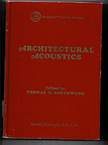 Imagen de archivo de Architectural Acoustics a la venta por Better World Books