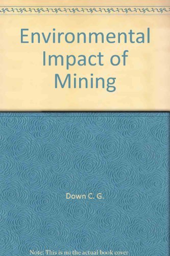 Beispielbild fr Environmental Impact of Mining zum Verkauf von Better World Books