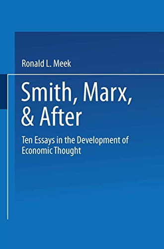 Imagen de archivo de Smith, Marx and After a la venta por Better World Books