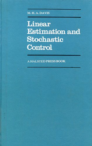 Beispielbild fr Linear Estimation and Stochastic Control zum Verkauf von Better World Books