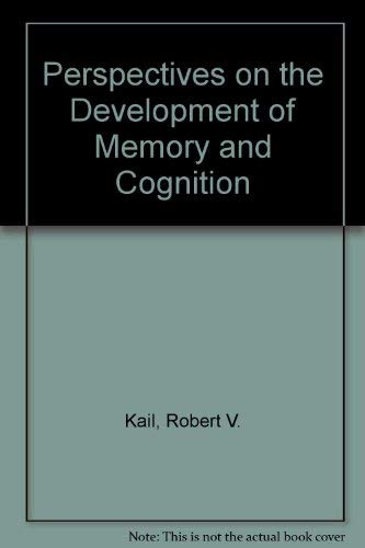 Imagen de archivo de Perspectives on the Development of Memory and Cognition a la venta por BookDepart