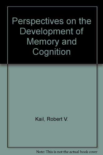 Stock image for Perspectives on the Development of Memory and Cognition for sale by Anybook.com