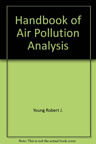 Imagen de archivo de Handbook of air pollution analysis a la venta por Zubal-Books, Since 1961
