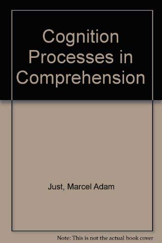Stock image for Cognition Processes in Comprehension for sale by medimops