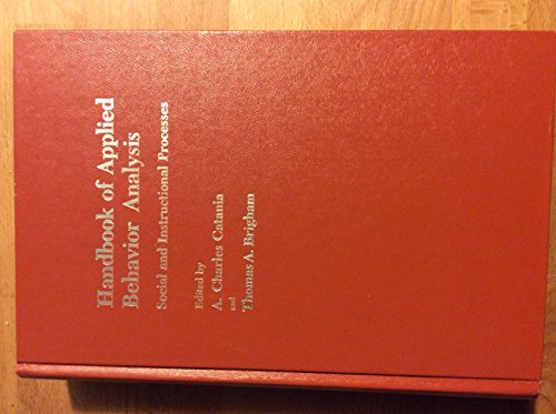 Immagine dell'editore per Handbook of Applied Behavior Analysis: Social and Instructional Processes venduto da ThriftBooks-Dallas