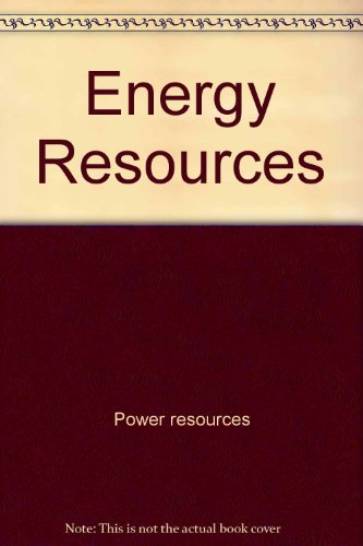 9780470993774: Title: Energy resources Resource and environmental scienc