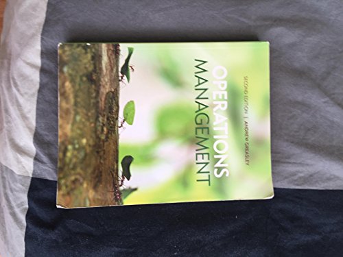 Beispielbild fr Operations Management zum Verkauf von Buchpark