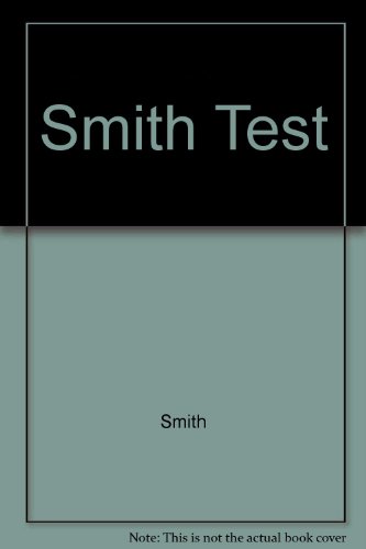 9780471000006: Smith Test