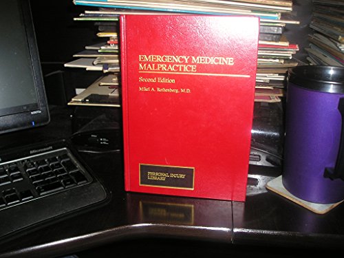 Stock image for Emergency Medicine Malpractice (Personal Injury Library) for sale by POQUETTE'S BOOKS