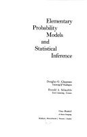 9780471000853: Elementary Probability Models and Statistical Inference