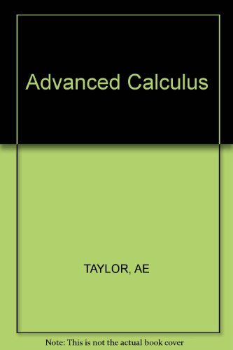 9780471005872: Advanced Calculus