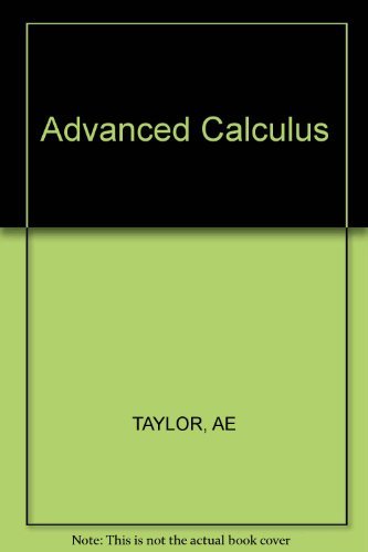 Stock image for Advanced Calculus, 2nd Edition for sale by HPB-Red