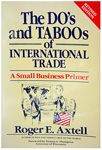 Imagen de archivo de Dos and Taboos of International Trade a la venta por Wonder Book