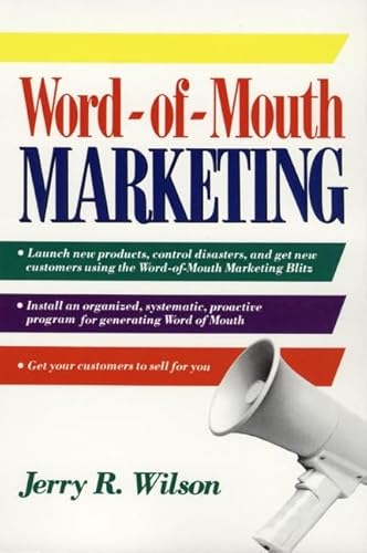 Stock image for Word-Of-Mouth Marketing for sale by Bulk Book Warehouse