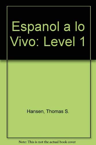 Stock image for Espanol a lo Vivo Level 1 for sale by Better World Books