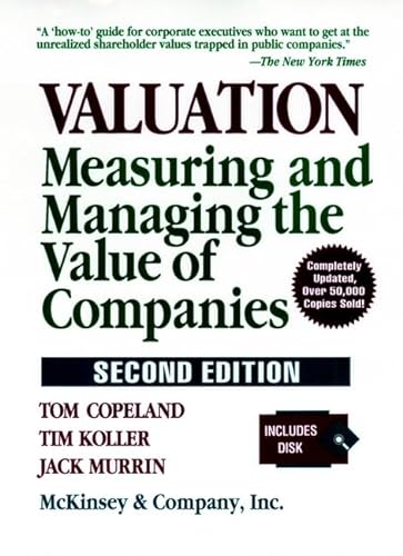 9780471009948: Valuation: Measuring and Managing the Value of Companies (Frontiers in Finance Series)
