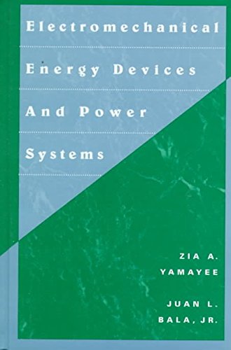 9780471010197: Electromechanical Energy Devices and Power Systems