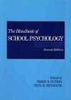 Beispielbild fr The Handbook of School Psychology zum Verkauf von Wonder Book