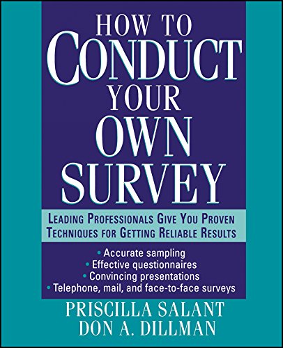 Beispielbild fr How to Conduct Your Own Survey zum Verkauf von TextbookRush