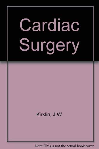 9780471014164: Cardiac Surgery