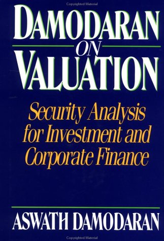 9780471014508: Damodaran on Valuation: Security Analysis for Investment and Corporate Finance (Wiley Professional Banking and Finance Series)