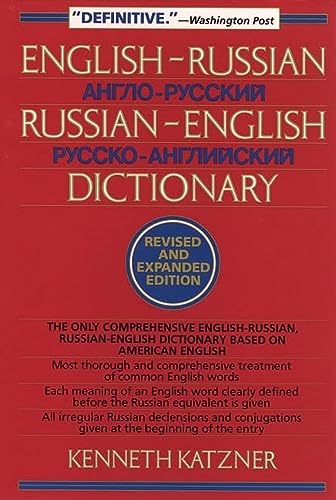 Imagen de archivo de English-Russian, Russian-English Dictionary a la venta por Goodwill of Colorado