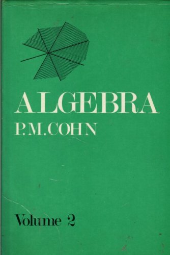 9780471018230: Algebra. Volume 2