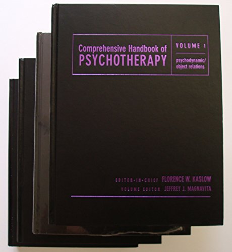9780471018483: Comprehensive Handbook of Psychotherapy, 4 Volume Set