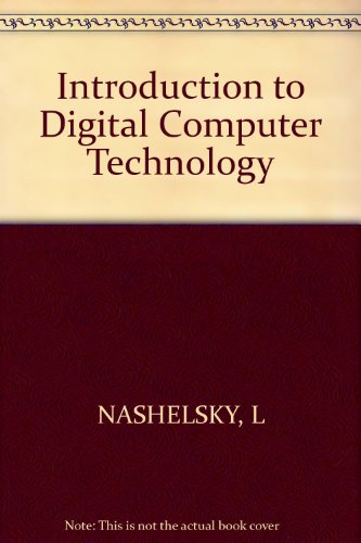 Beispielbild fr Introduction to digital computer technology zum Verkauf von Wonder Book