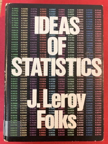 Beispielbild fr Ideas of Statistics zum Verkauf von COLLINS BOOKS