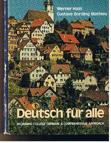 Stock image for Deutsch Fur Alle: Beginning College German: A Comprehensive Approach for sale by Wonder Book
