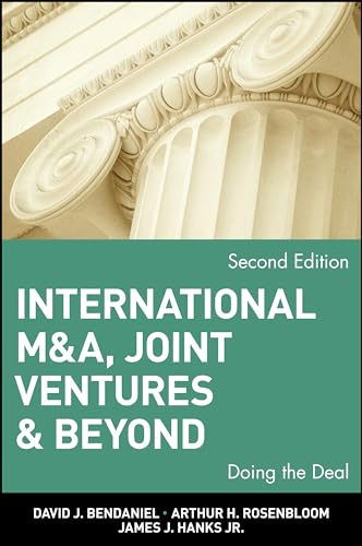 Beispielbild fr International M&a, Joint Ventures and Beyond : Doing the Deal zum Verkauf von Better World Books
