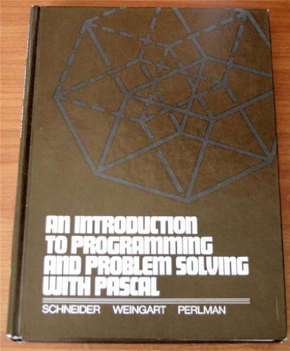 Beispielbild fr An Introduction to Programming and Problem Solving with Pascal zum Verkauf von Better World Books
