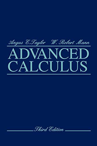 Imagen de archivo de Advanced Calculus a la venta por Ria Christie Collections