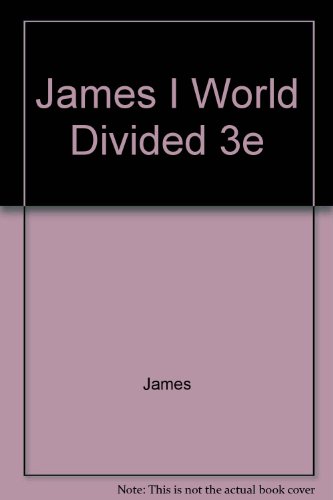 Beispielbild fr One World Divided : A Geographer Looks at the Modern World zum Verkauf von Better World Books