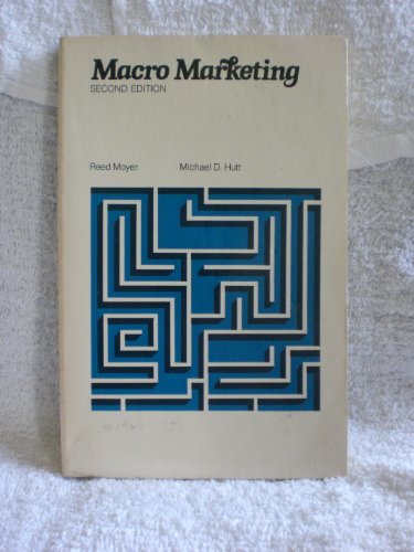 Beispielbild fr Macro Marketing : A Social Perspective zum Verkauf von Better World Books